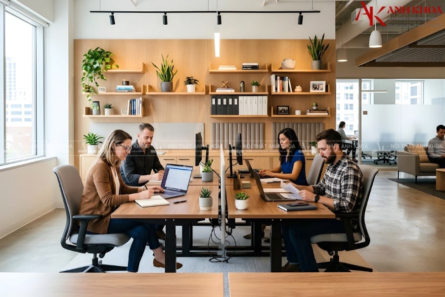 Thiết kế văn phòng thông minh cho doanh nghiệp hiện đại Thiết kế văn phòng thông minh cho doanh nghiệp hiện đại
