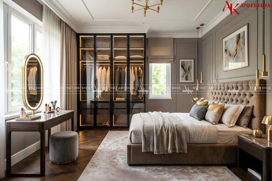 Trang trí phòng ngủ đẹp - Tối ưu công năng, thẩm mỹ Trang trí phòng ngủ đẹp - Tối ưu công năng, thẩm mỹ