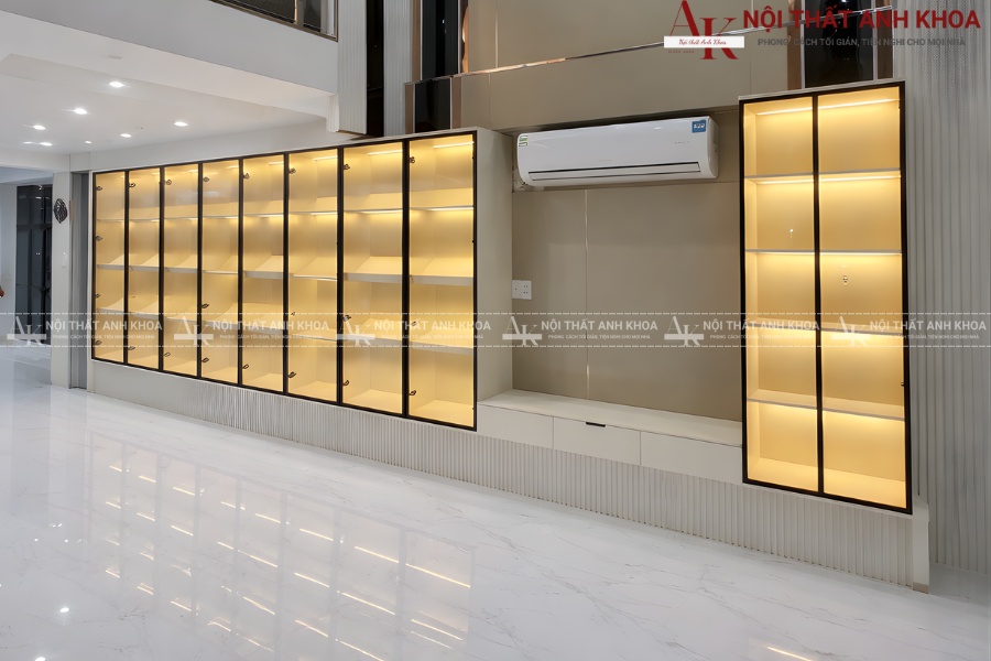 Tủ rượu phòng khách - Đẹp từ ánh nhìn đầu tiên Tủ rượu phòng khách - Đẹp từ ánh nhìn đầu tiên