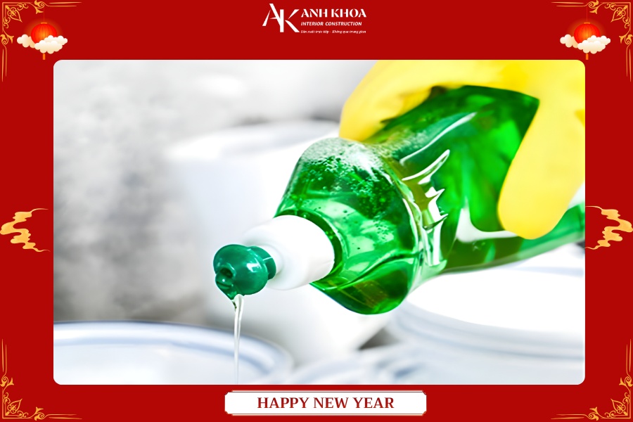 Tủ bếp sạch thơm nhờ cách dùng nước rửa chén đúng chuẩn Tủ bếp sạch thơm nhờ cách dùng nước rửa chén đúng chuẩn