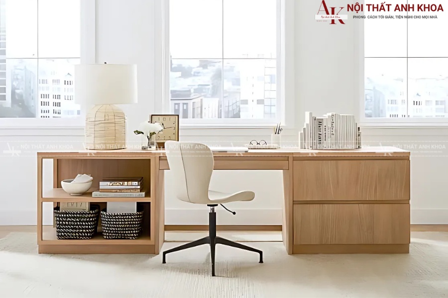 Các loại bàn học gỗ công nghiệp phổ biến hiện nay Các loại bàn học gỗ công nghiệp phổ biến hiện nay