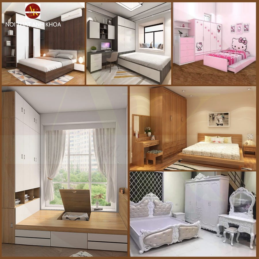 Combo giường tủ phổ biến trên thị trường hiện nay Combo giường tủ phổ biến trên thị trường hiện nay