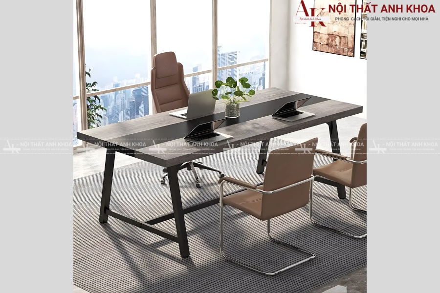 Mẫu bàn họp nhỏ gọn phù hợp cho Startup Mẫu bàn họp nhỏ gọn phù hợp cho Startup