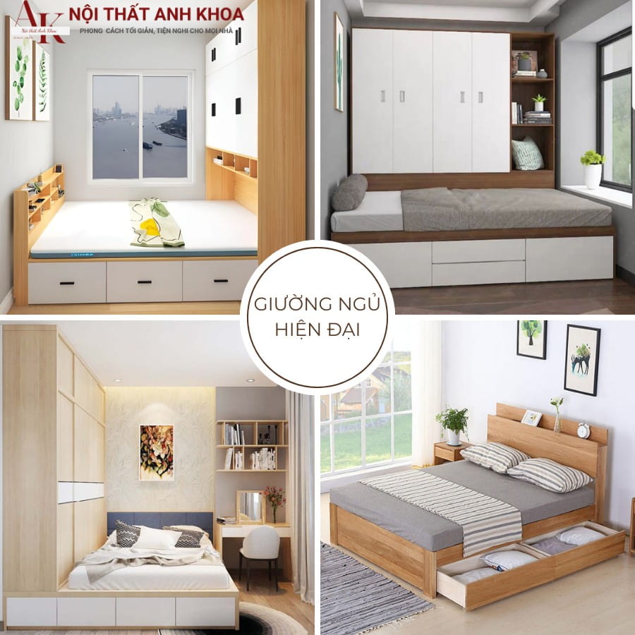 Các mẫu giường ngủ hiện đại được ưa chuộng hiện nay Các mẫu giường ngủ hiện đại được ưa chuộng hiện nay