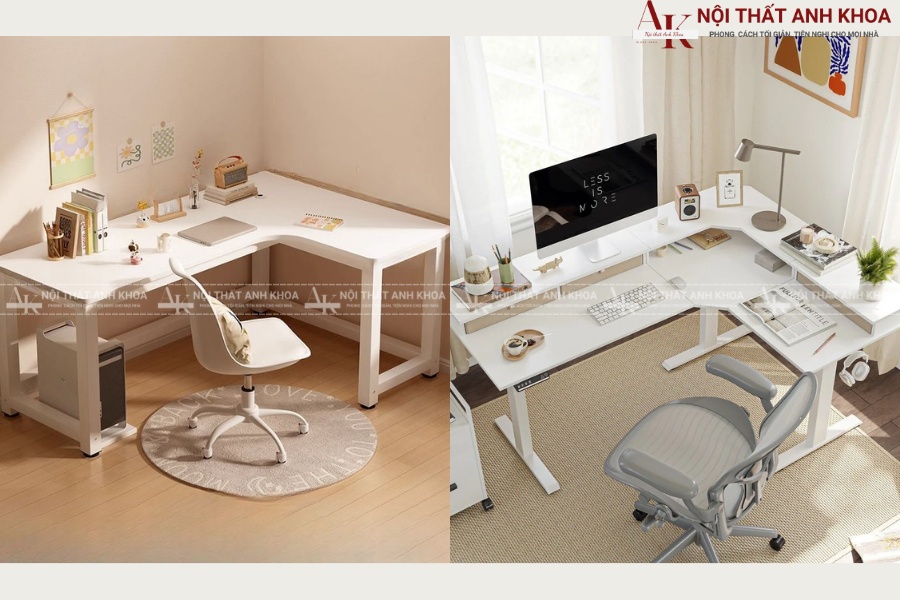 Các yếu tố an toàn và lắp ráp của bàn học góc tường Các yếu tố an toàn và lắp ráp của bàn học góc tường