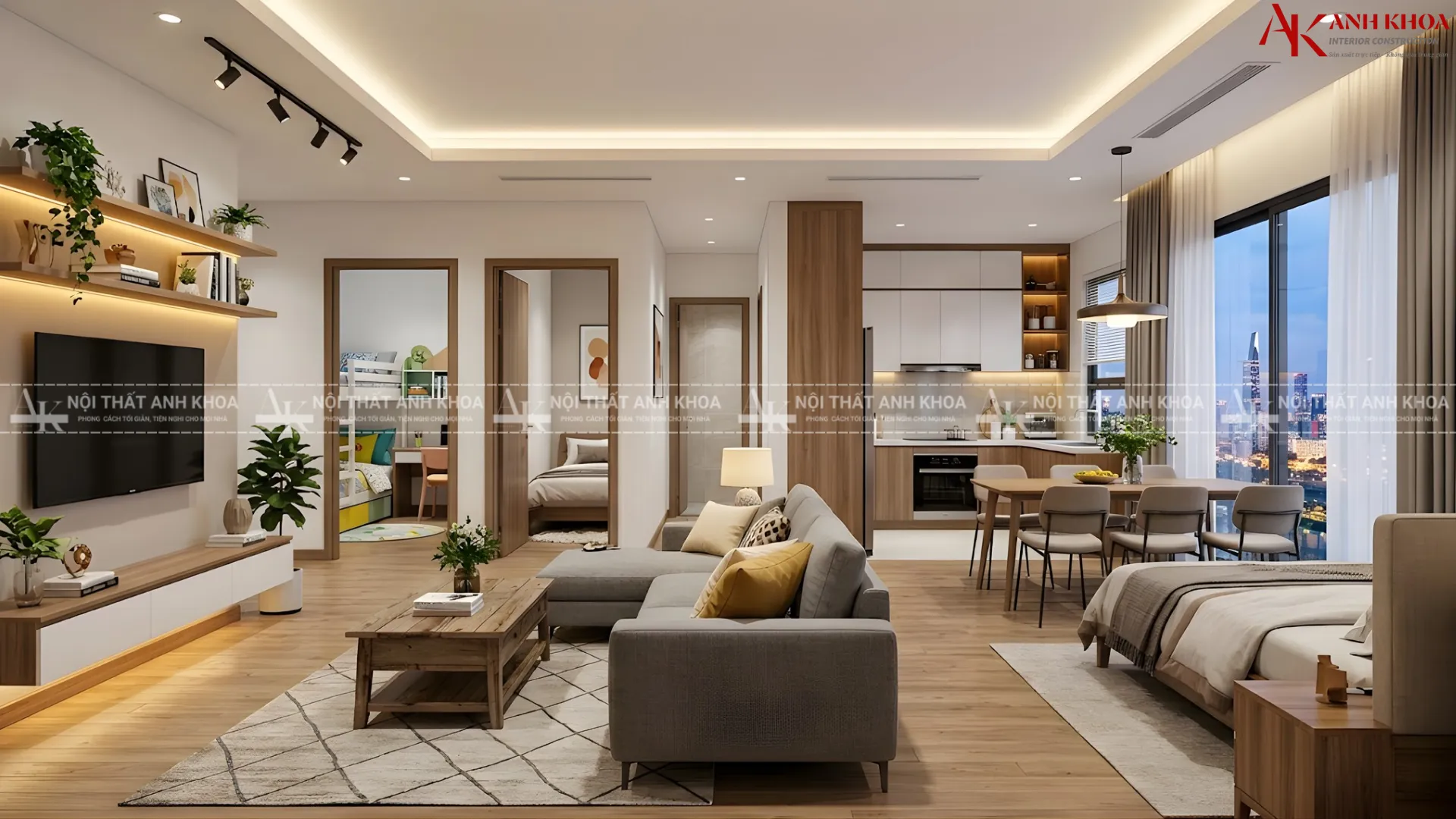 Thiết kế và bố trí 3 phòng ngủ đẹp chuẩn xu hướng Thiết kế và bố trí 3 phòng ngủ đẹp chuẩn xu hướng