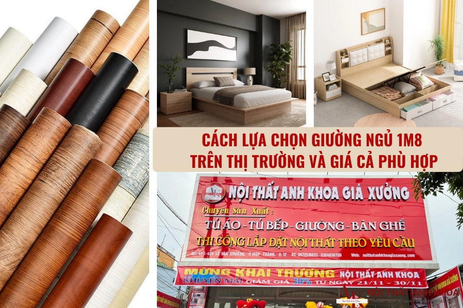 Cách lựa chọn giường ngủ 1m8 trên thị trường và giá cả phù hợp Cách lựa chọn giường ngủ 1m8 trên thị trường và giá cả phù hợp