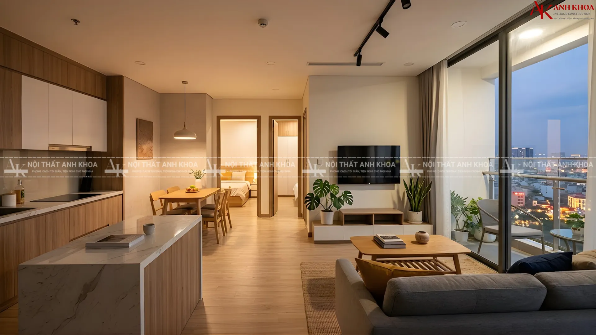 Trang trí nội thất gỗ MDF - Tone màu cảm giác dễ chịu, ấm cúng Trang trí nội thất gỗ MDF - Tone màu cảm giác dễ chịu, ấm cúng