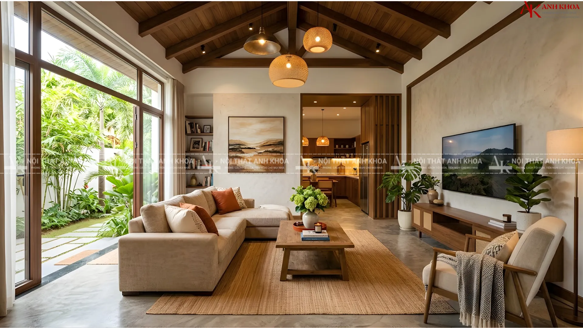 Trang trí nhà đẹp gỗ MDF - Tạo cảm giác mộc mạc, ấm cúng Trang trí nhà đẹp gỗ MDF - Tạo cảm giác mộc mạc, ấm cúng