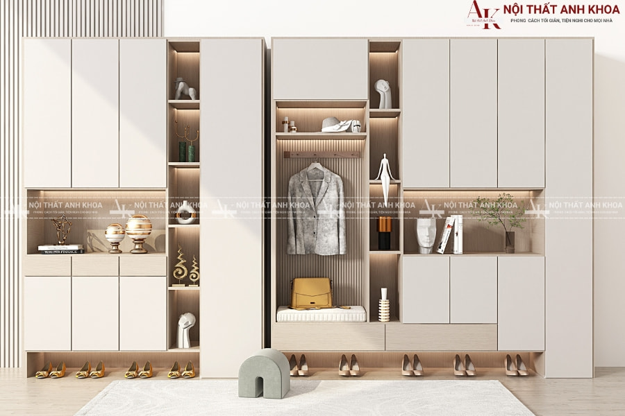 Cập nhật xu hướng thiết kế tủ giày gỗ công nghiệp năm 2025 Cập nhật xu hướng thiết kế tủ giày gỗ công nghiệp năm 2025