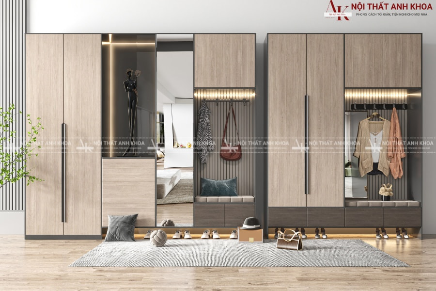 Cập nhật xu hướng tủ giày kết hợp tủ trang trí mới nhất 2025 Cập nhật xu hướng tủ giày kết hợp tủ trang trí mới nhất 2025