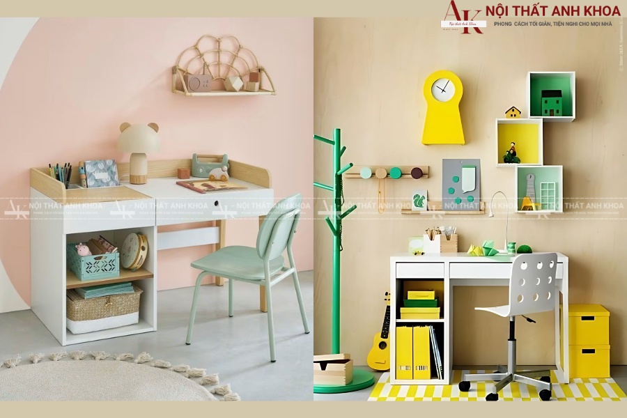 Chất liệu bàn học và độ an toàn cho sức khỏe trẻ Chất liệu bàn học và độ an toàn cho sức khỏe trẻ