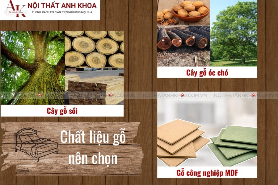 Chất liệu gỗ nên chọn khi mua giường ngủ Nhật Chất liệu gỗ nên chọn khi mua giường ngủ Nhật