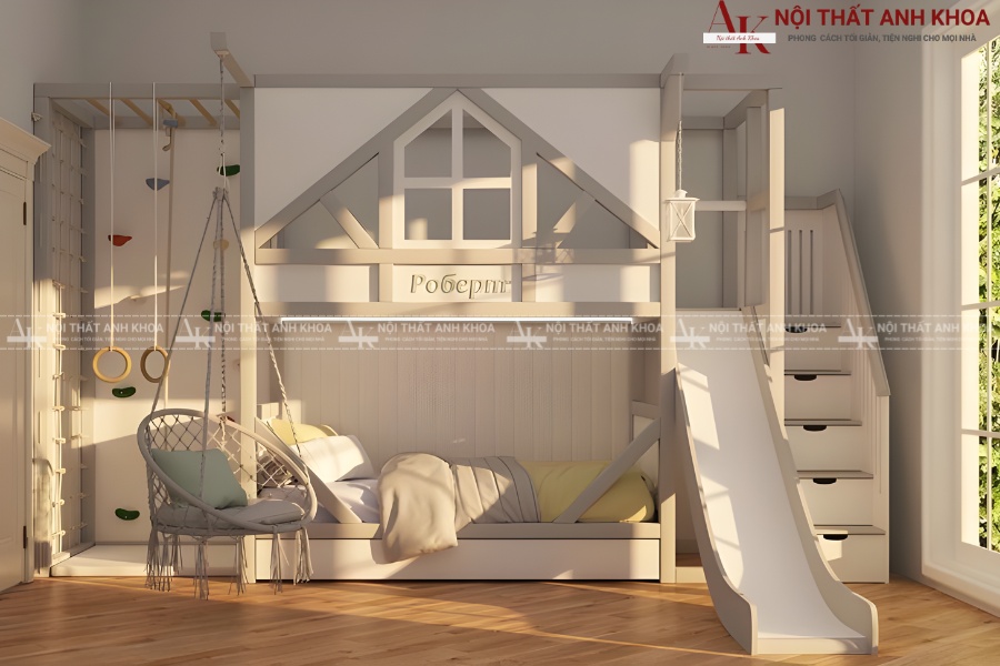 Chọn giường tầng dựa trên diện tích phòng ngủ Chọn giường tầng dựa trên diện tích phòng ngủ