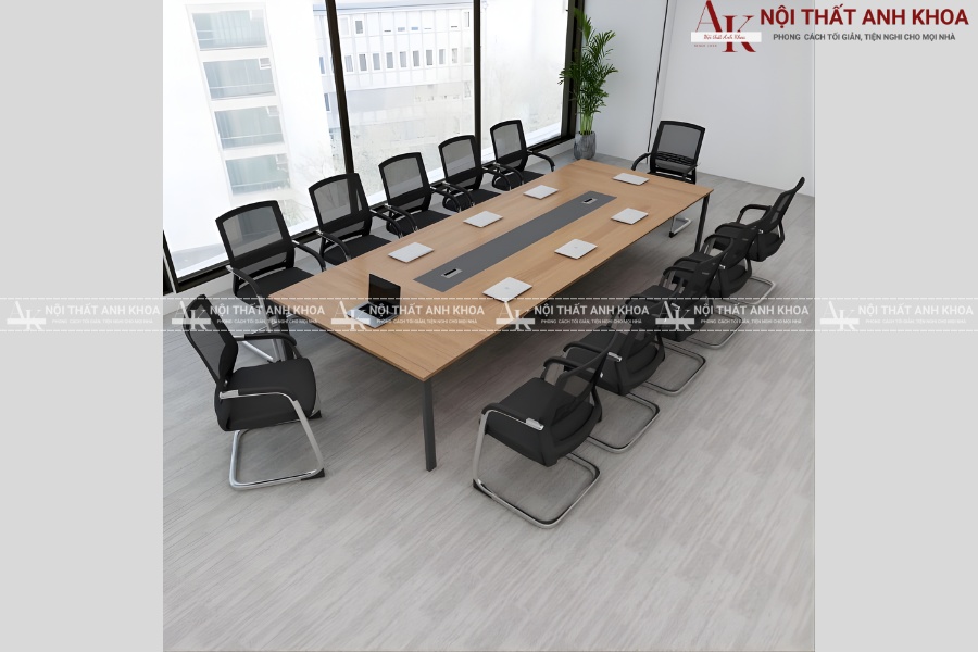 Mẫu bàn họp gỗ công nghiệp được săn đón nhất hiện nay Mẫu bàn họp gỗ công nghiệp được săn đón nhất hiện nay