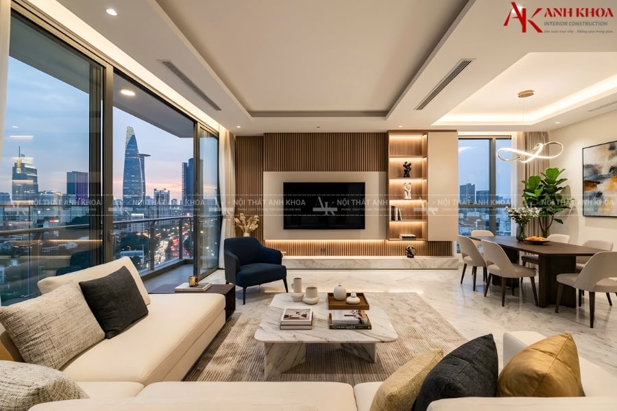 Mẫu thiết kế nội chung cư đẹp tiện nghi Mẫu thiết kế nội chung cư đẹp tiện nghi