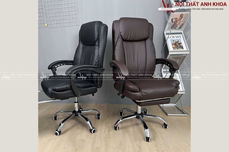 Ghế giám đốc ngả 180 độ thoải mái nghỉ ngơi Ghế giám đốc ngả 180 độ thoải mái nghỉ ngơi