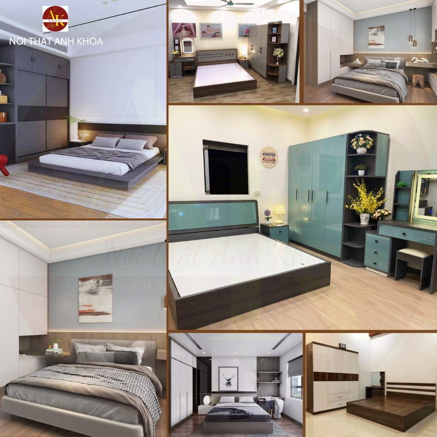 Combo giường tủ và phong cách thiết kế nội thất đương đại Combo giường tủ và phong cách thiết kế nội thất đương đại