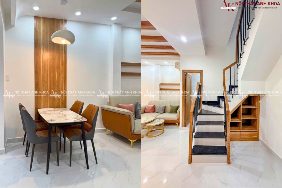 Nội thất bàn ăn và tủ cầu thang Nội thất bàn ăn và tủ cầu thang