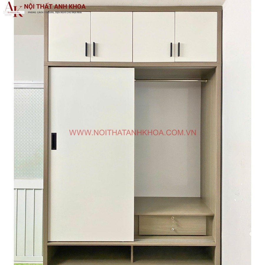 Combo phòng ngủ gỗ MDF cứng cáp, bền bỉ  Combo phòng ngủ gỗ MDF cứng cáp, bền bỉ