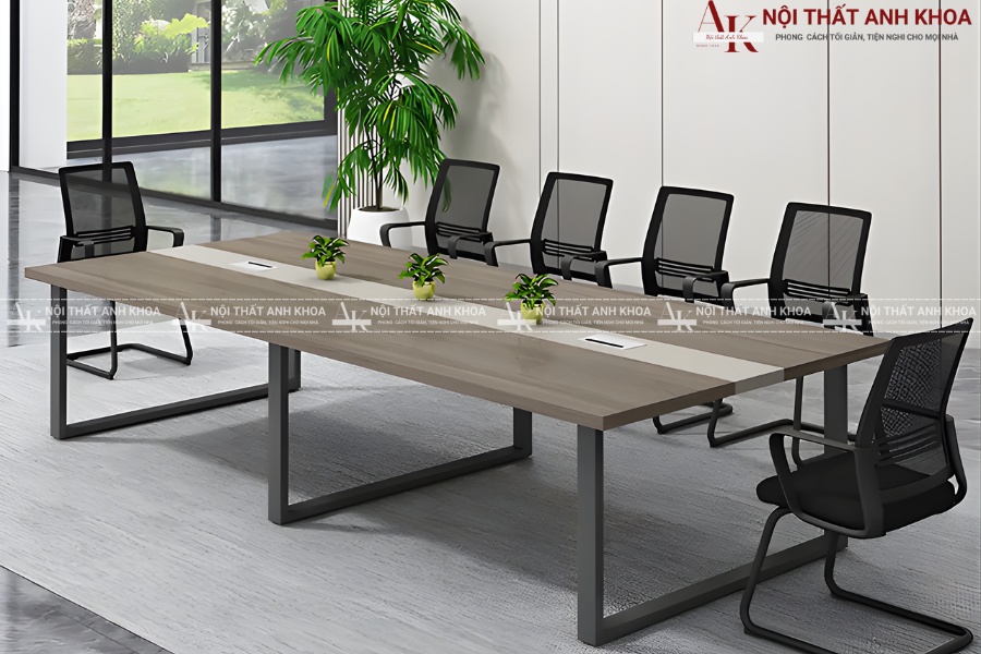 Bàn họp gỗ MDF cao cấp - Chất lượng vượt trội, giá cạnh tranh Bàn họp gỗ MDF cao cấp - Chất lượng vượt trội, giá cạnh tranh