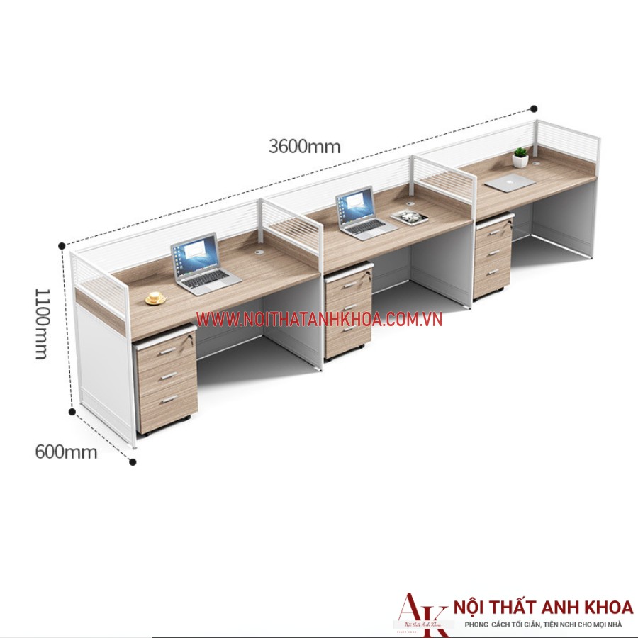 Cụm bàn làm việc văn phòng hiện đại Cụm bàn làm việc văn phòng hiện đại