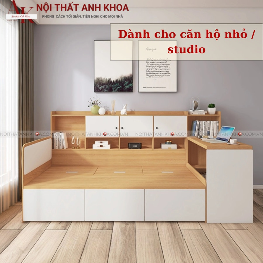 Giường ngủ dành cho căn hộ nhỏ / studio Giường ngủ dành cho căn hộ nhỏ / studio