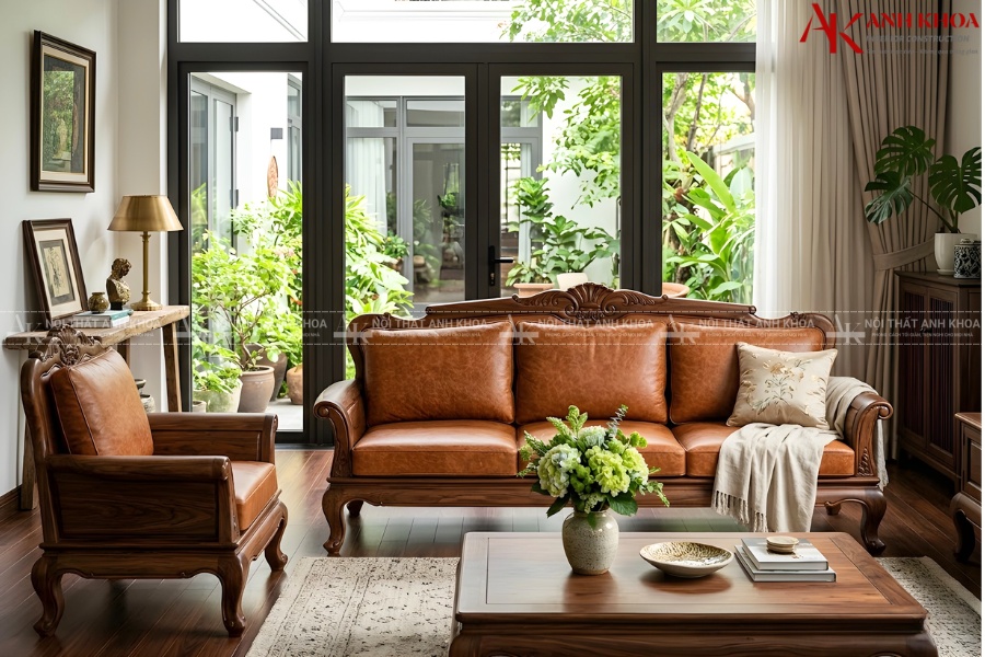 Mẫu ghế sofa gỗ đẹp giá rẻ - Bền bỉ theo thời gian Mẫu ghế sofa gỗ đẹp giá rẻ - Bền bỉ theo thời gian