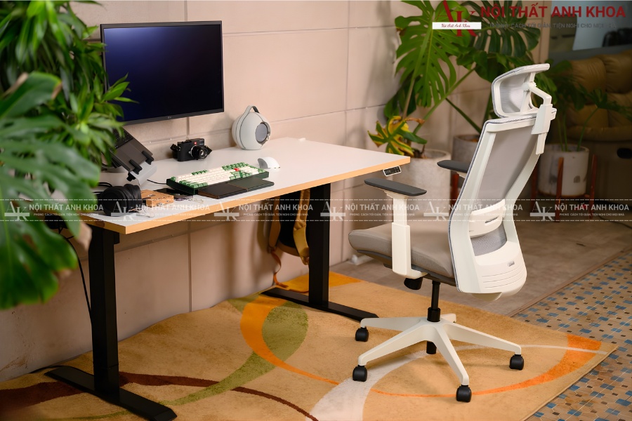 Ghế văn phòng màu trắng được dân văn phòng ưa chuộng Ghế văn phòng màu trắng được dân văn phòng ưa chuộng