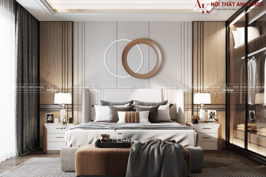 Thiết kế phòng ngủ nhỏ - Hiện đại, sang trọng Thiết kế phòng ngủ nhỏ - Hiện đại, sang trọng