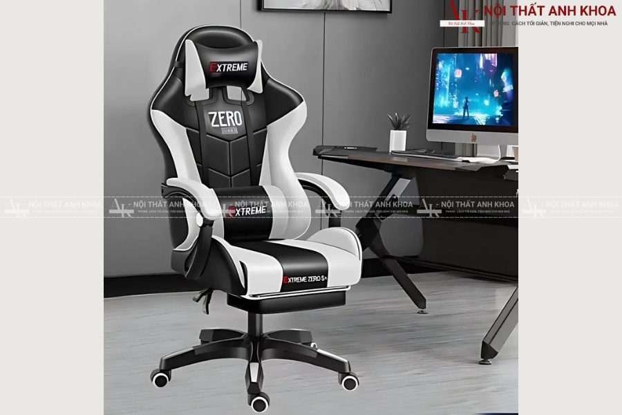 Ghế văn phòng chơi game - Kết hợp làm việc và giải trí thoải mái Ghế văn phòng chơi game - Kết hợp làm việc và giải trí thoải mái