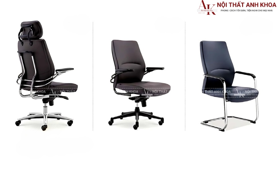 Ghế xoay văn phòng da PU - Sang trọng với giá hợp lý Ghế xoay văn phòng da PU - Sang trọng với giá hợp lý