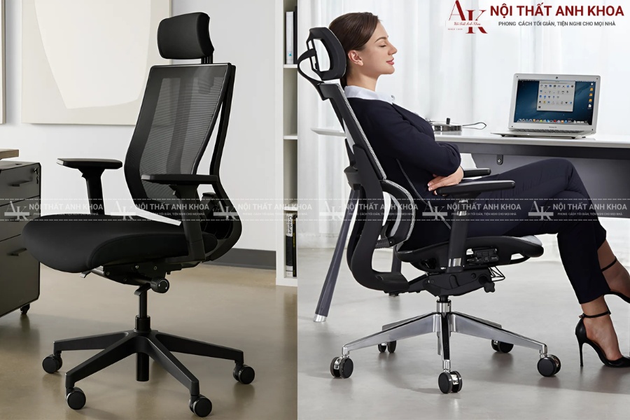 Ghế trưởng phòng hiện đại - Sự kết hợp giữa tiện nghi và phong cách Ghế trưởng phòng hiện đại - Sự kết hợp giữa tiện nghi và phong cách