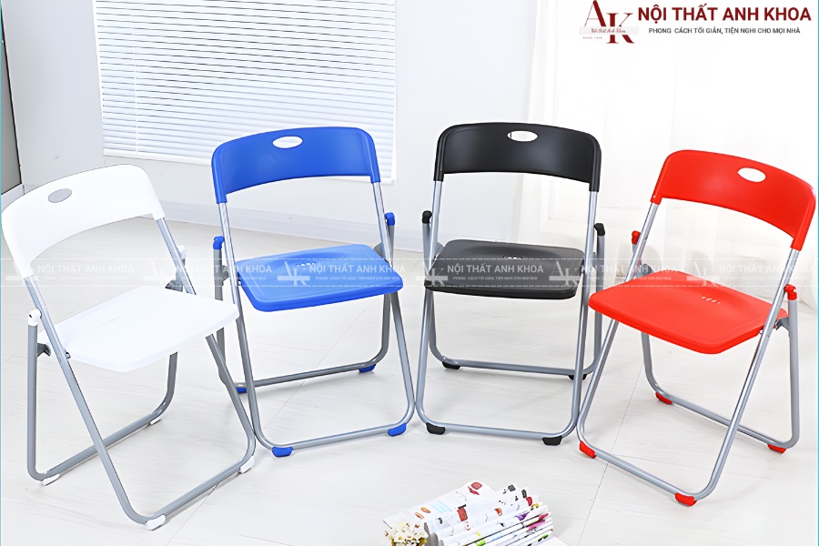 Ghế văn phòng nhỏ gọn gấp gọn - Tiện lợi cho mọi không gian  Ghế văn phòng nhỏ gọn gấp gọn - Tiện lợi cho mọi không gian