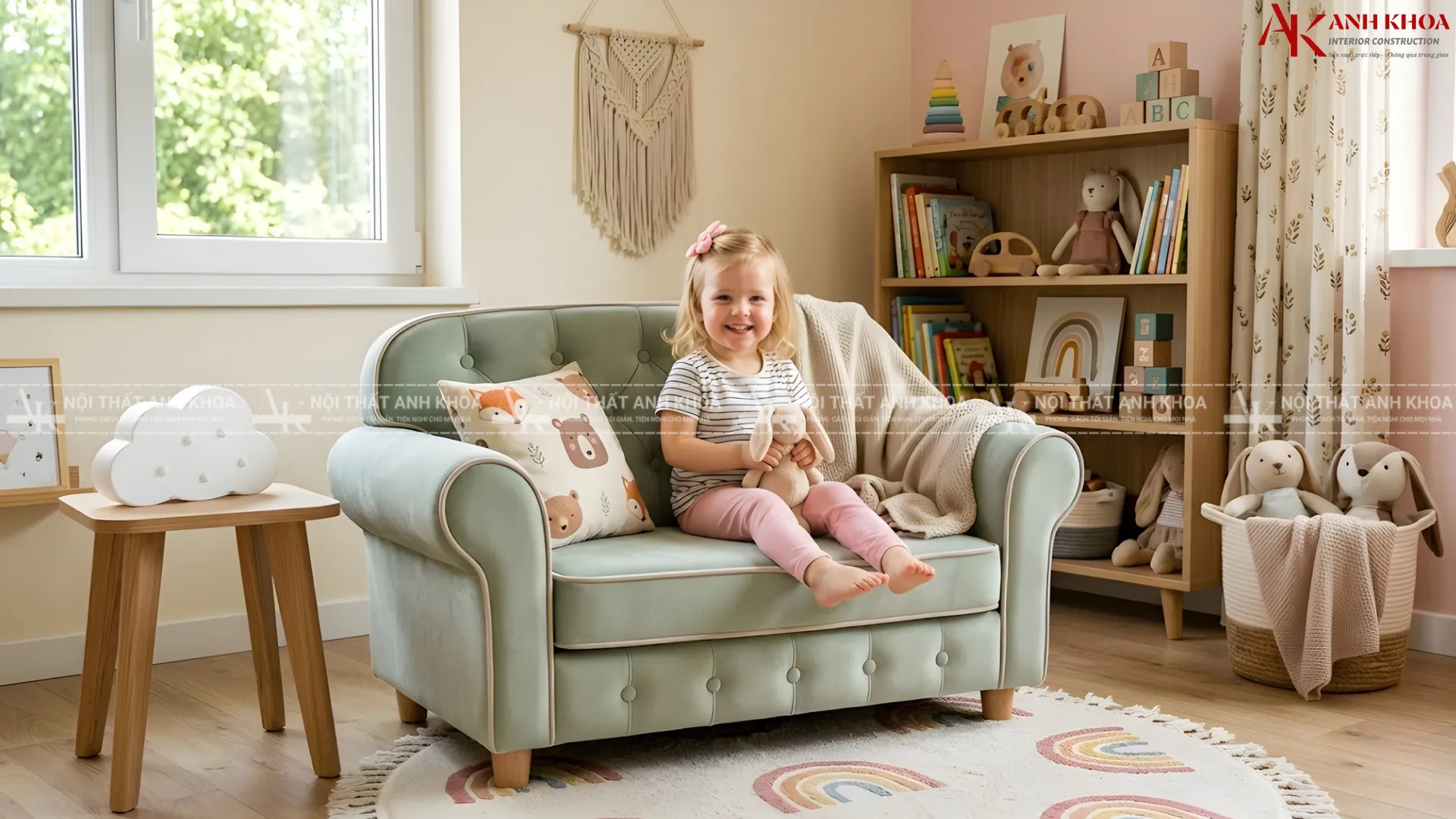 Không gian của con thêm rực rỡ - Sofa cho bé vừa xinh vừa tiện Không gian của con thêm rực rỡ - Sofa cho bé vừa xinh vừa tiện