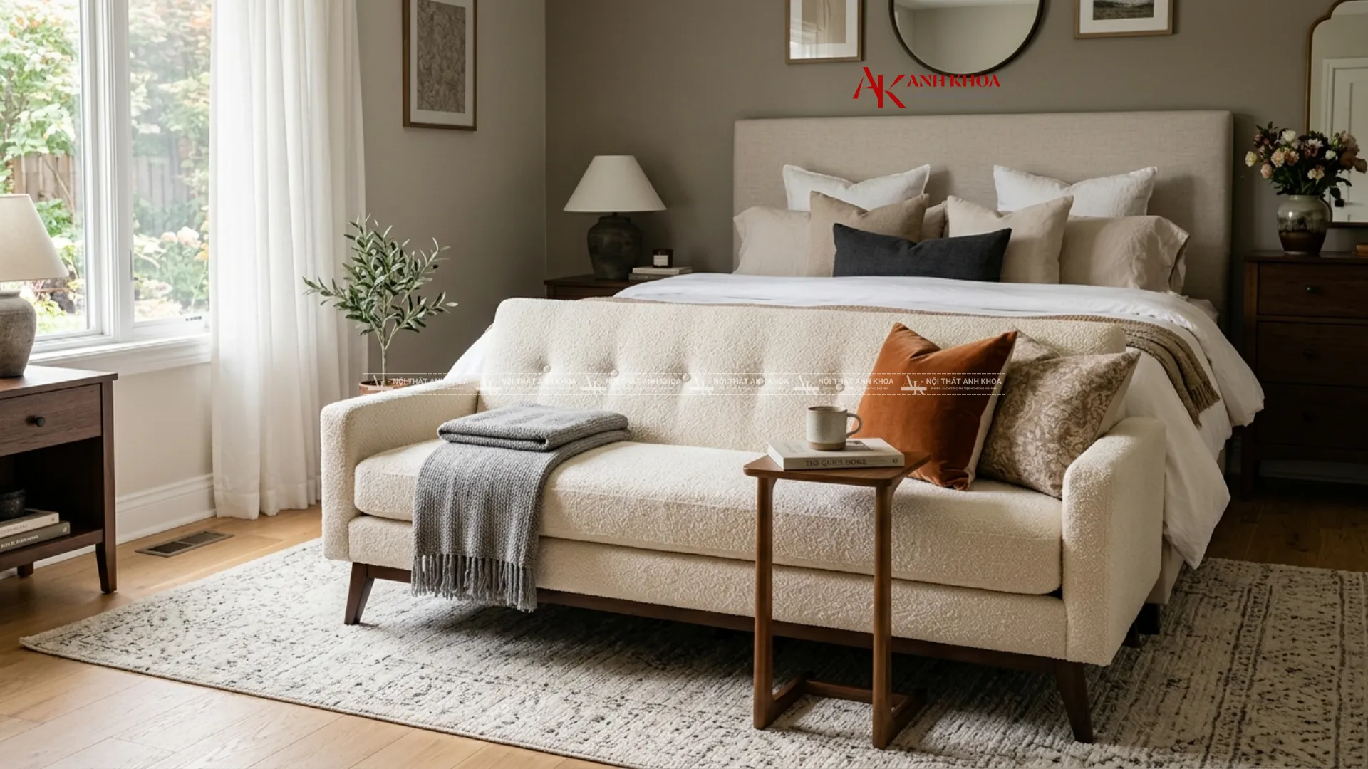 Điểm nhấn cuối giường - Sofa dài mang lại cảm giác nghỉ ngơi trọn vẹn Điểm nhấn cuối giường - Sofa dài mang lại cảm giác nghỉ ngơi trọn vẹn