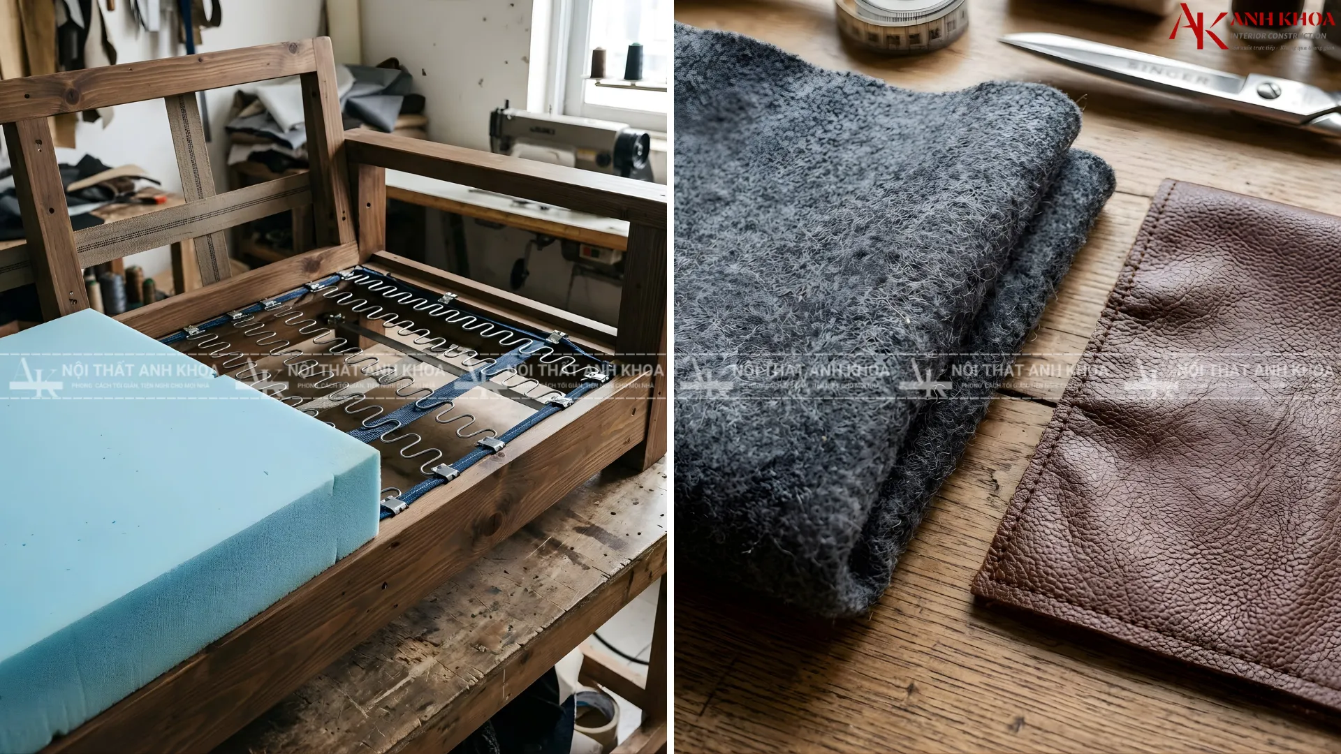 Chất liệu làm nên chiếc sofa hoàn chỉnh Chất liệu làm nên chiếc sofa hoàn chỉnh