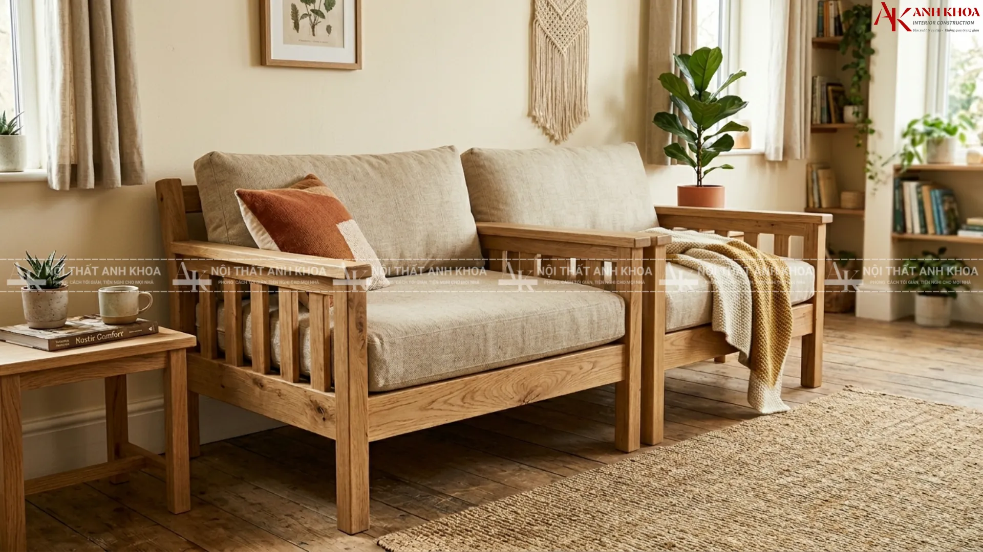 Chọn ngay sofa đơn dài gỗ tự nhiên - Vừa đẹp, vừa tiết kiệm Chọn ngay sofa đơn dài gỗ tự nhiên - Vừa đẹp, vừa tiết kiệm