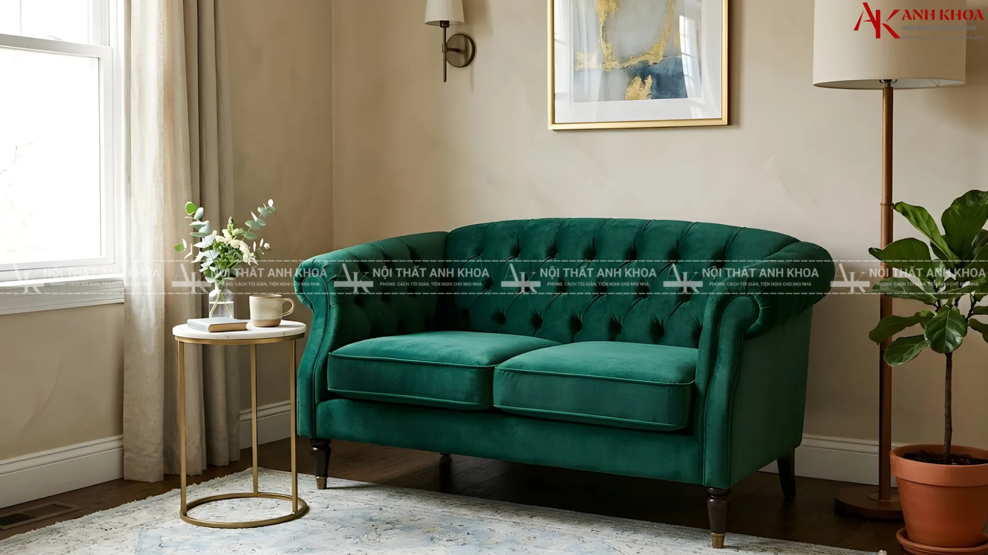 Điểm nhấn êm ái cho căn phòng - Sofa đơn nhung sang trọng Điểm nhấn êm ái cho căn phòng - Sofa đơn nhung sang trọng