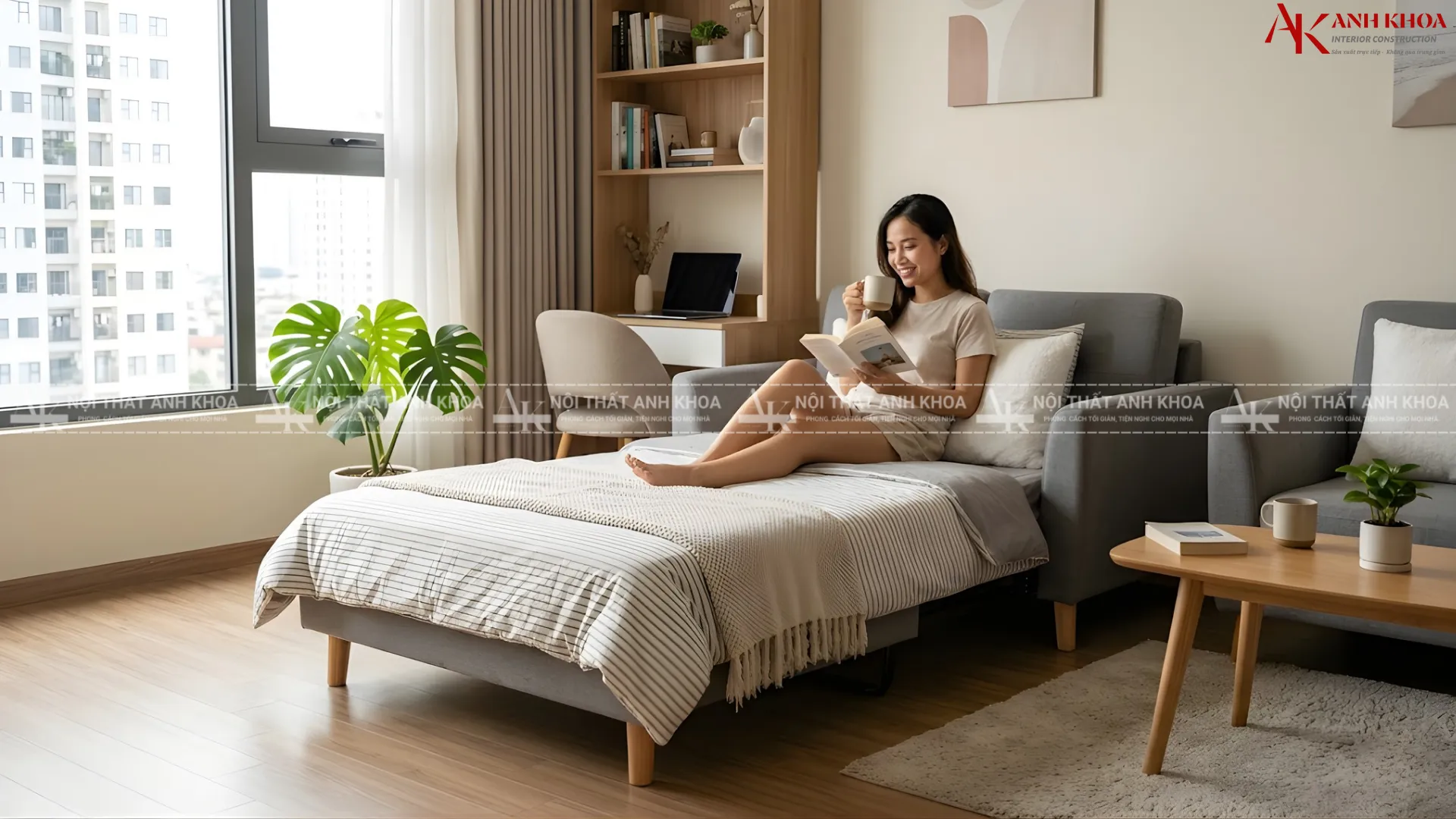 sofa đa năng - Bí quyết tiết kiệm diện tích cho người độc thân sofa đa năng - Bí quyết tiết kiệm diện tích cho người độc thân