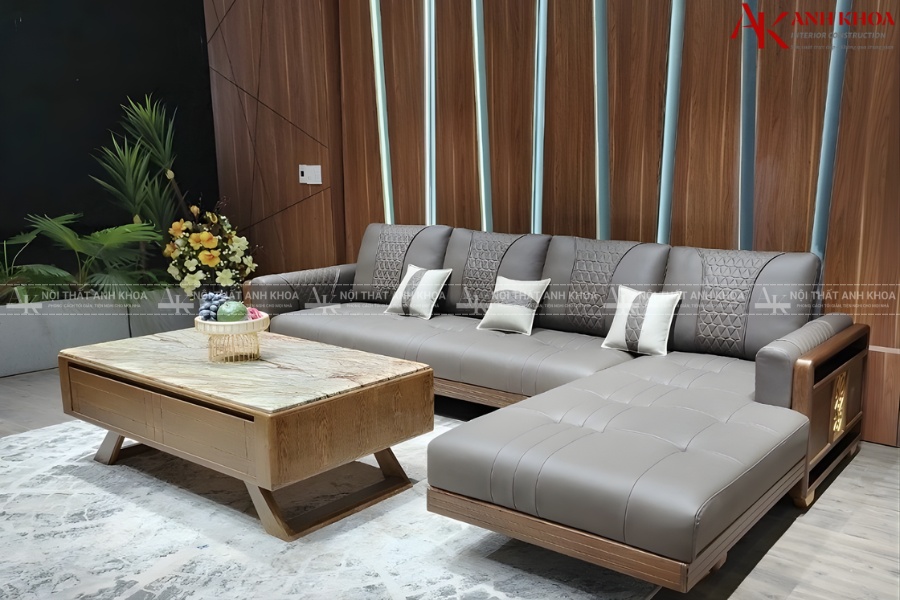 Sofa gỗ kết hợp nệm êm ái - Thoải mái mỗi ngày Sofa gỗ kết hợp nệm êm ái - Thoải mái mỗi ngày