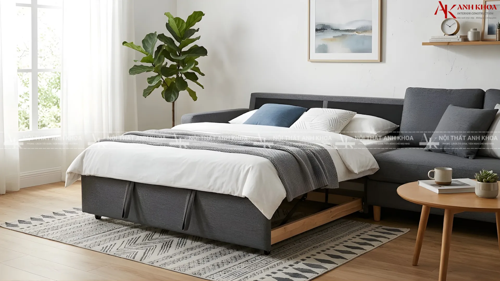 Sofa bed kéo trượt giá rẻ - Thiết kế hiện đại Sofa bed kéo trượt giá rẻ - Thiết kế hiện đại