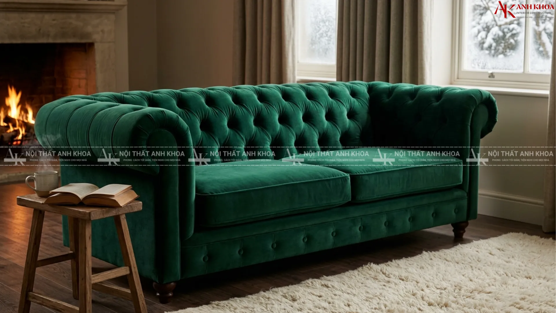 Nằm một lần là ghiền - Sofa nhung mềm mại, chuẩn gu mùa lạnh Nằm một lần là ghiền - Sofa nhung mềm mại, chuẩn gu mùa lạnh