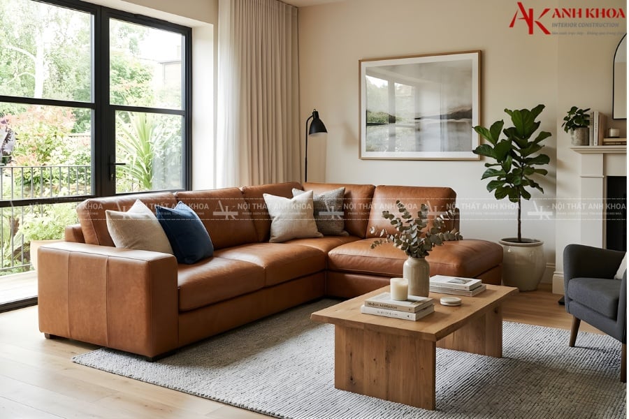 Bộ sofa phòng khách sang trọng cho nhà phố và căn hộ Bộ sofa phòng khách sang trọng cho nhà phố và căn hộ
