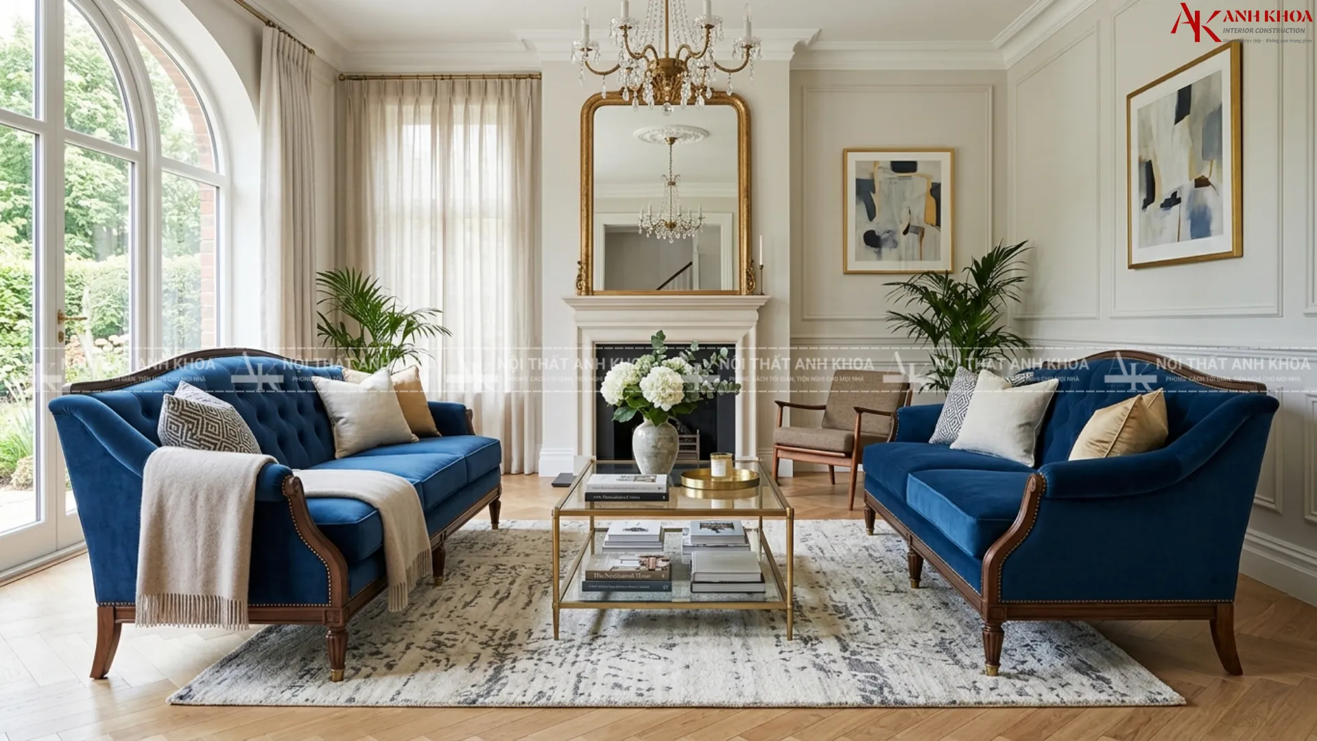 Chạm vào tinh tế với ghế sofa Tân cổ điển Chạm vào tinh tế với ghế sofa Tân cổ điển