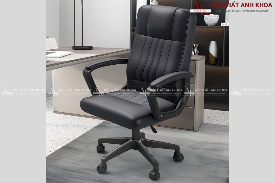 Ghế văn phòng da cao cấp - Sang trọng, bền đẹp Ghế văn phòng da cao cấp - Sang trọng, bền đẹp