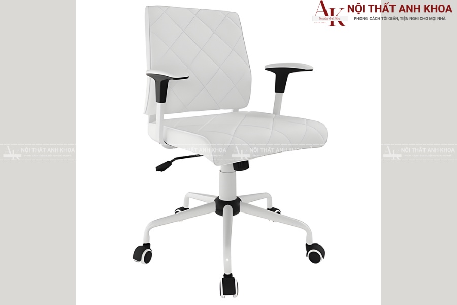 Ghế văn phòng màu trắng giá rẻ - Lựa chọn phổ biến Ghế văn phòng màu trắng giá rẻ - Lựa chọn phổ biến