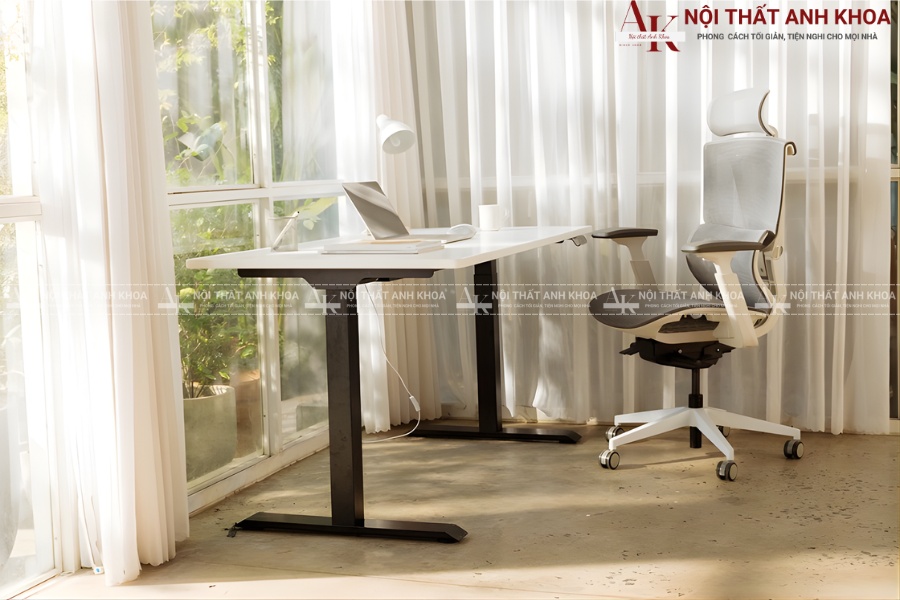 Ghế văn phòng màu trắng - Xu hướng nội thất hiện đại 2025 Ghế văn phòng màu trắng - Xu hướng nội thất hiện đại 2025