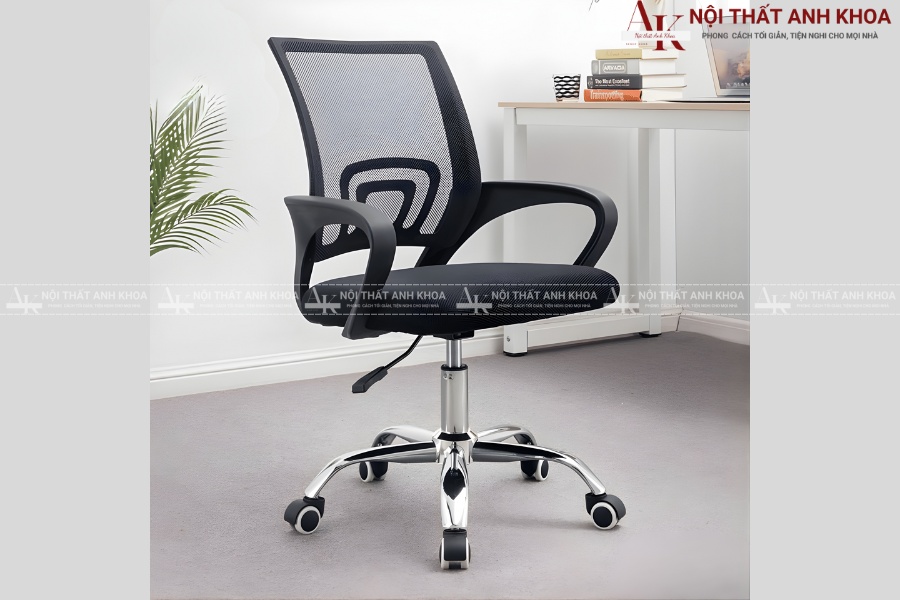 Ghế văn phòng đẹp - Chất liệu vải lưới thoáng mát Ghế văn phòng đẹp - Chất liệu vải lưới thoáng mát