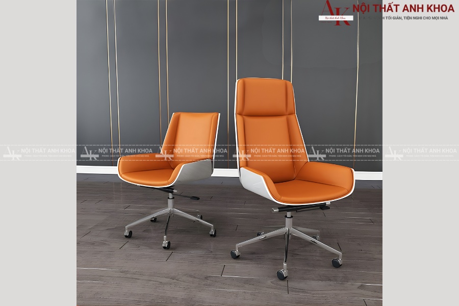 Ghế văn phòng không tay - Nhỏ gọn nhưng vẫn siêu êm ái Ghế văn phòng không tay - Nhỏ gọn nhưng vẫn siêu êm ái
